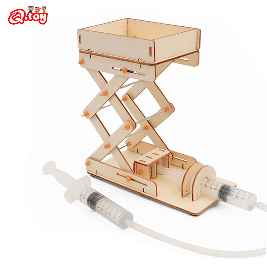 Renewable Energy Model - DIY Hydraulic Elevator Platform Model Technologia