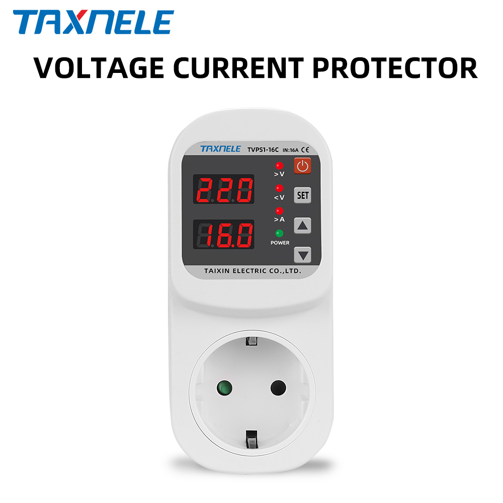 Automatic Voltage Current Prot - Ac Surge Protector recension och pris