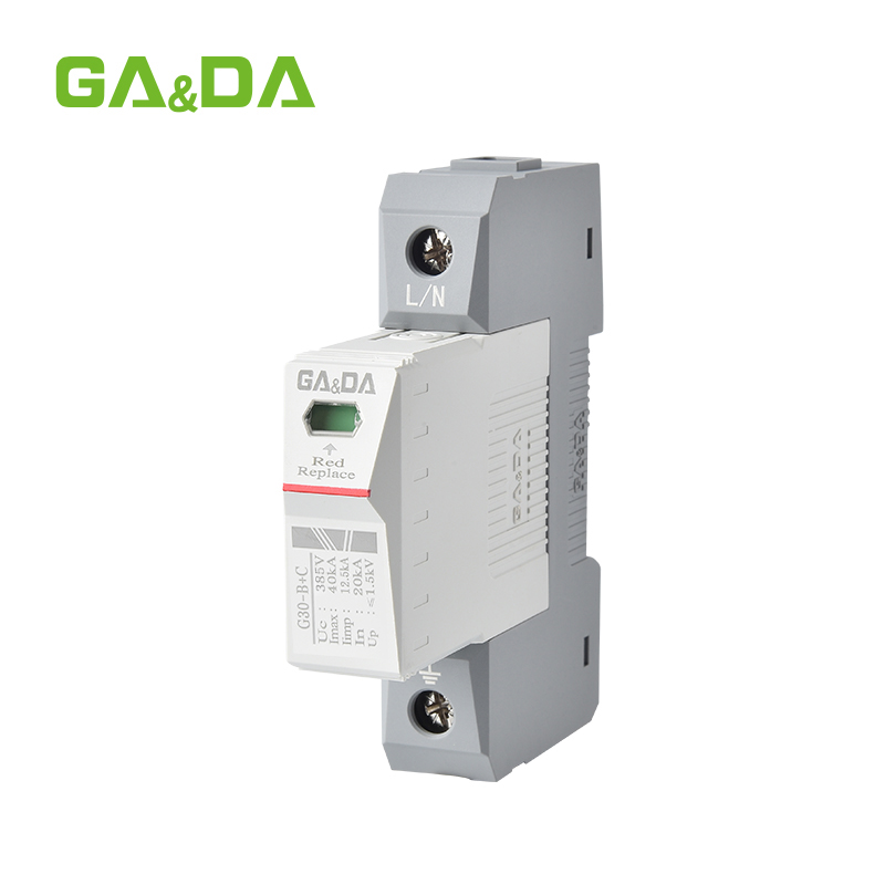 1 Pole Class B+C Din Rail Type - Ac Surge Protector recension och pris