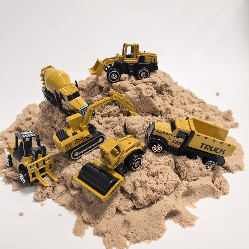 Crane Truck Car Set Parking Lo - Renewable Energy Model recension och pris