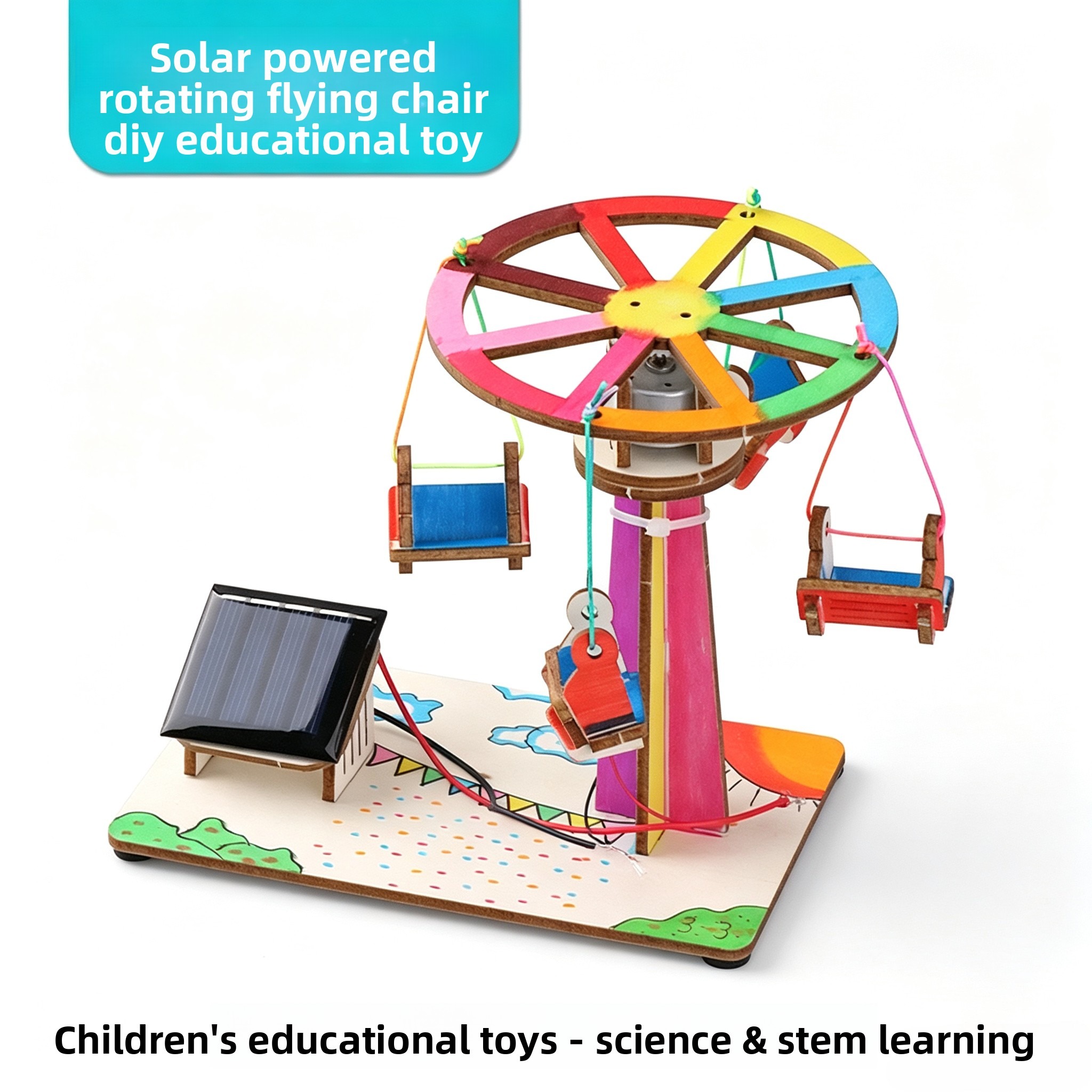 Diy solar-powered children's s - Renewable Energy Model recension och pris