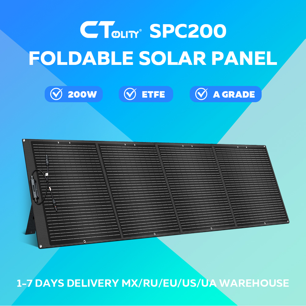 CTOLITY SPC200 Foldable Solar  - Folding Solar Panel recension och pris