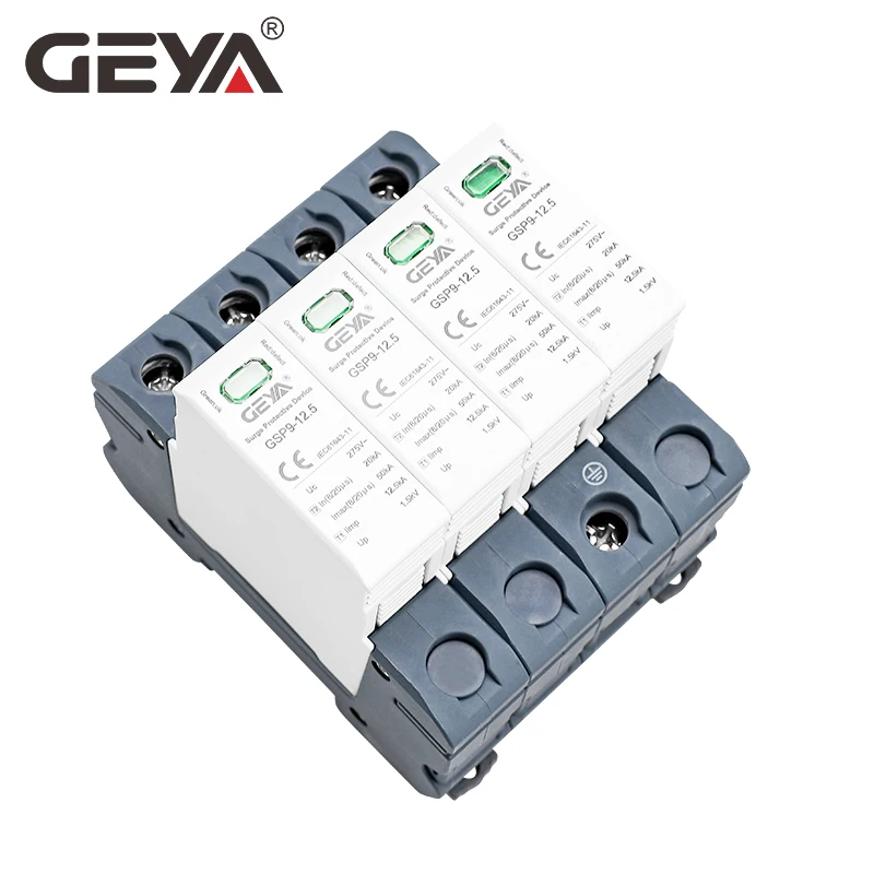 GEYA GSP9 12.5KA T1+T2 SPD 4P  - Ac Surge Protector recension och pris