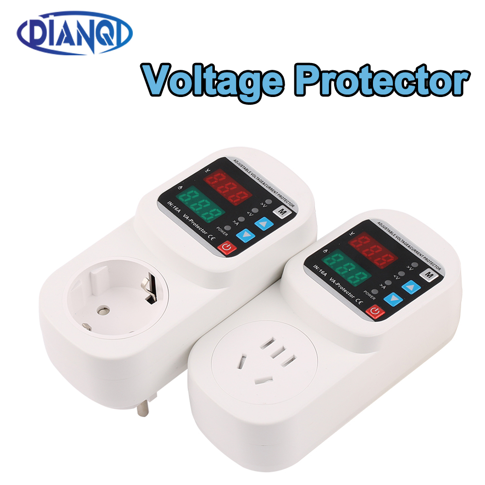 Automatic Voltage Current Prot - Ac Surge Protector recension och pris