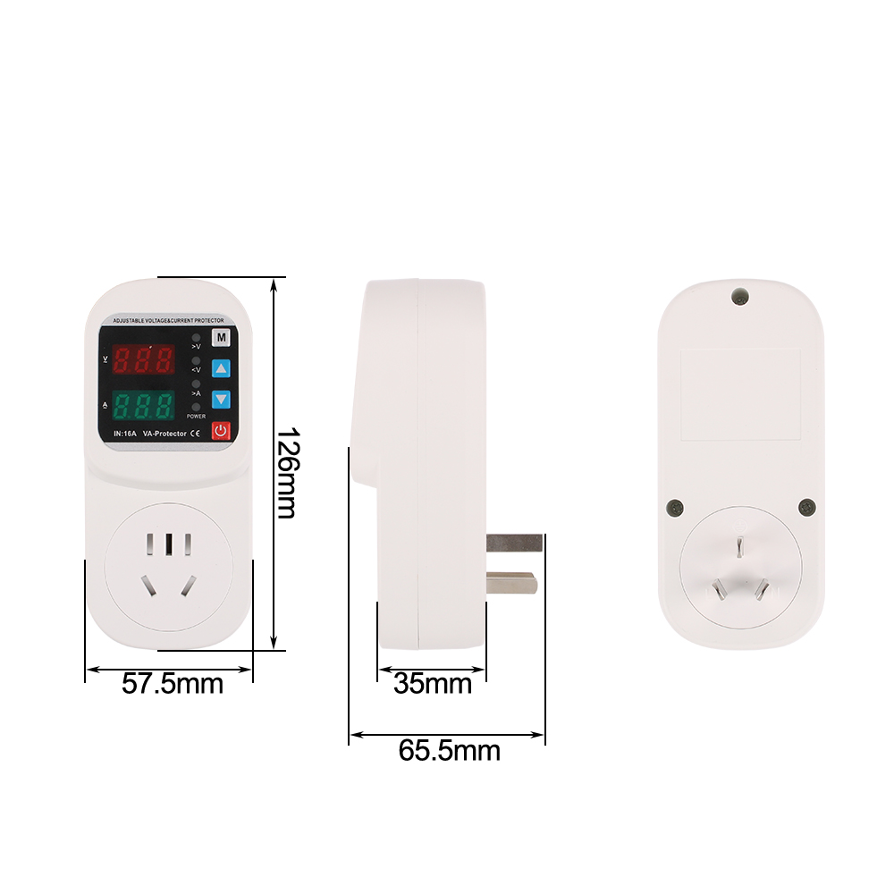 Automatic Voltage Current Prot - Ac Surge Protector recension och pris