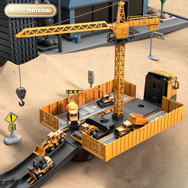 Alloy Construction Trucks Vehi - Renewable Energy Model recension och pris