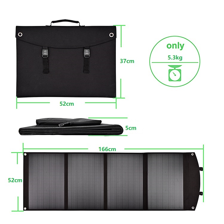 100w 120w 200w 220w 300w Folda - Folding Solar Panel recension och pris