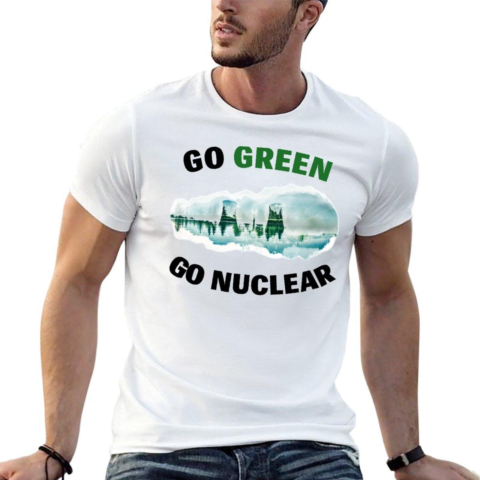 Go Green, Go Nuclear - Support - Renewable Energy Nuclear recension och pris