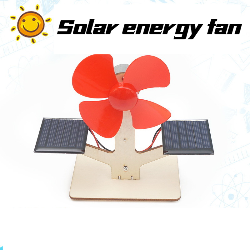 Solar Fan Power Generation Tec - Renewable Energy Model recension och pris