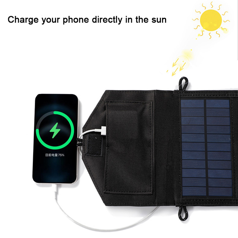 Outdoor Camping Hiking Foldabl - Folding Solar Panel recension och pris