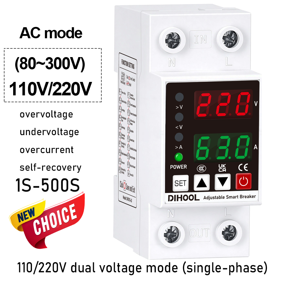 Adjustable Voltage Current Pro - Ac Surge Protector recension och pris