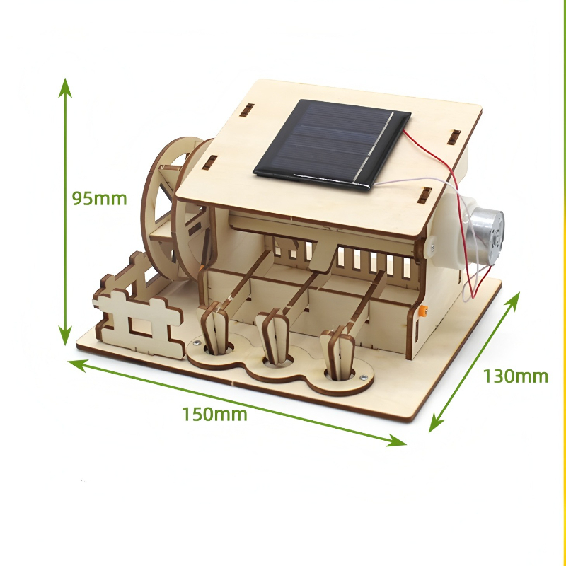 Solar-powered waterwheel,  Diy - Renewable Energy Model recension och pris