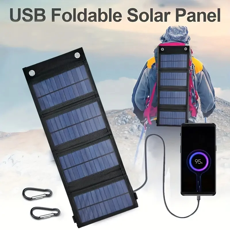 Portable USB Foldable Solar Pa - Folding Solar Panel recension och pris